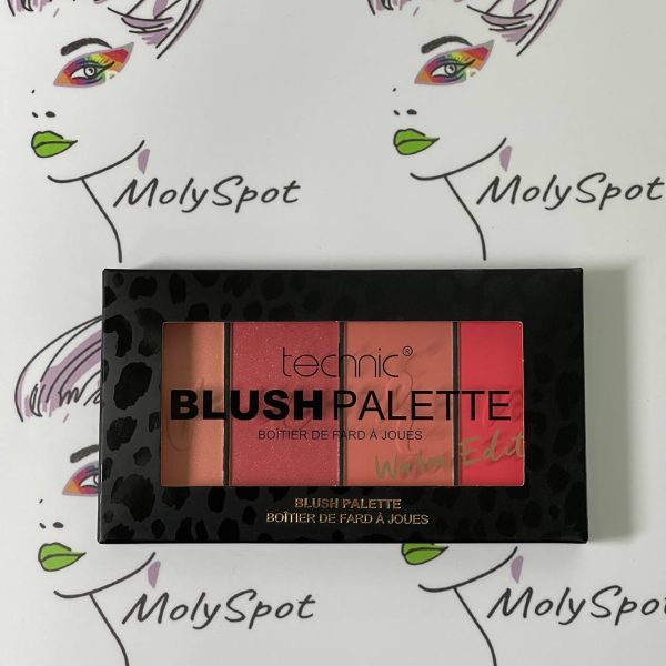 Technic Blush Palette Warm Edit 4 Colors