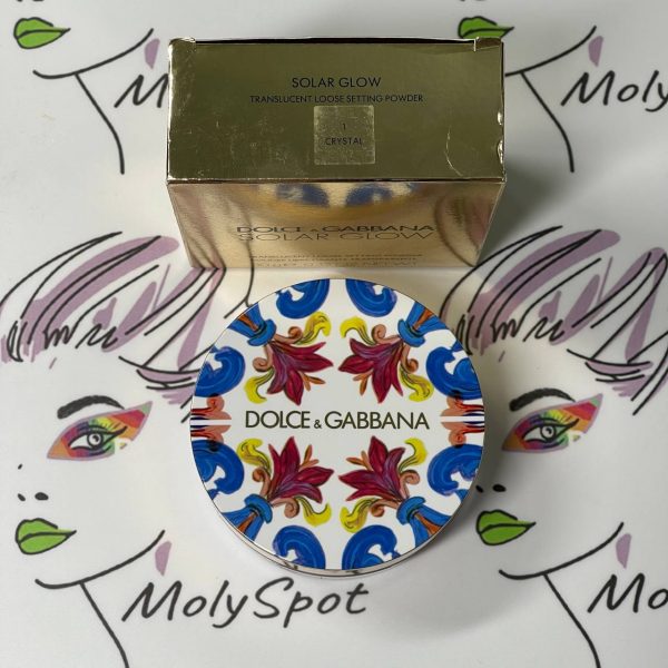 dolce and gabbana loose powder backage