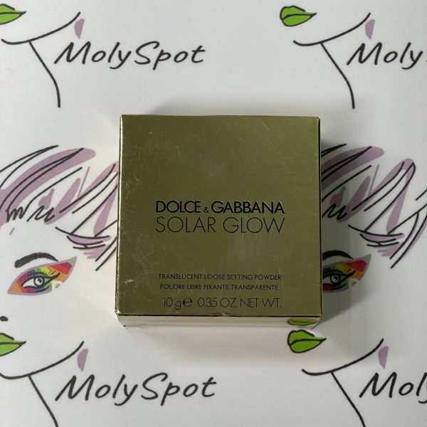 dolce and gabbana loose powder backage